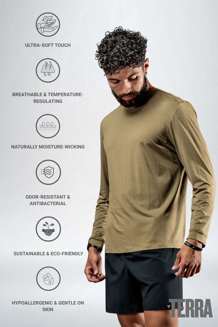 Men's Terra Recovery Field Shirt (Timber)