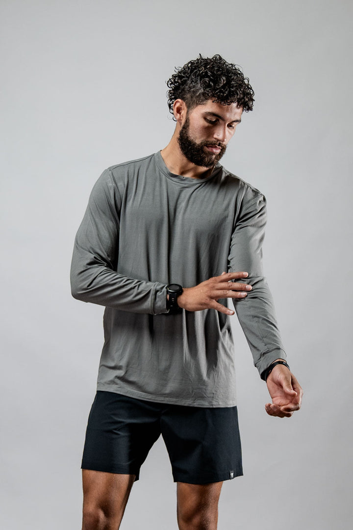 Men's Terra Recovery Field Shirt (Stone Gray)