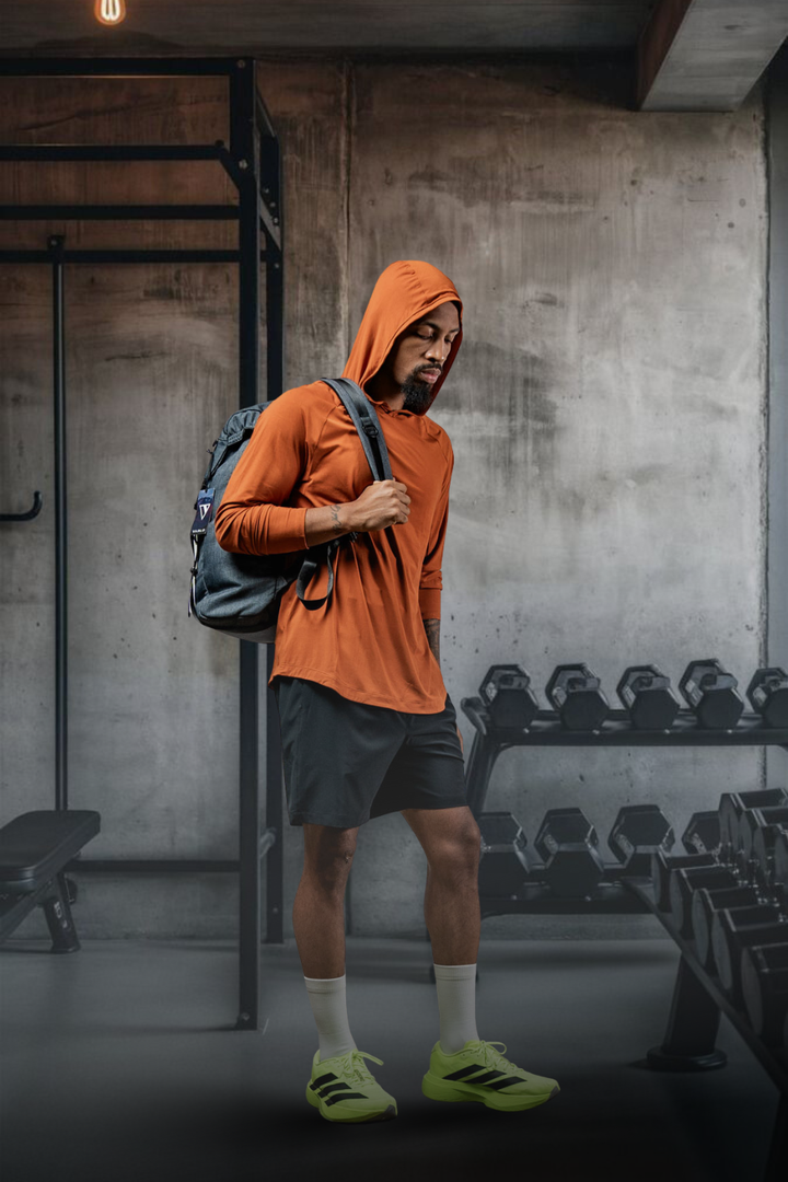 Men's Terra Recovery Element Hoodie Shirt (Sunfire Clay)