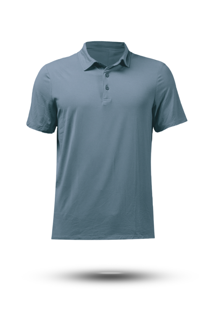 Men's Terra Recovery Polo (Ash Gray)