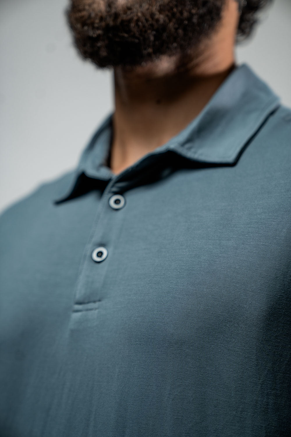 Men's Terra Recovery Polo (Ash Gray)