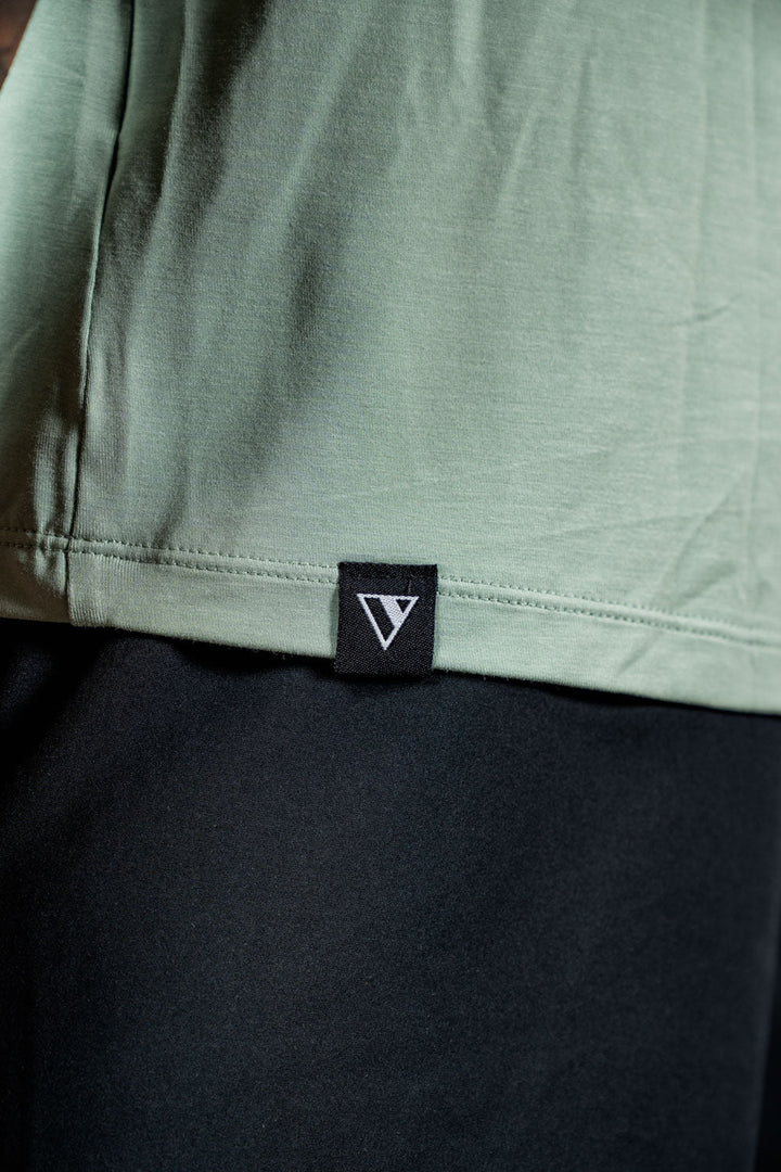 Men's Terra Recovery Polo (Low Light Olive)