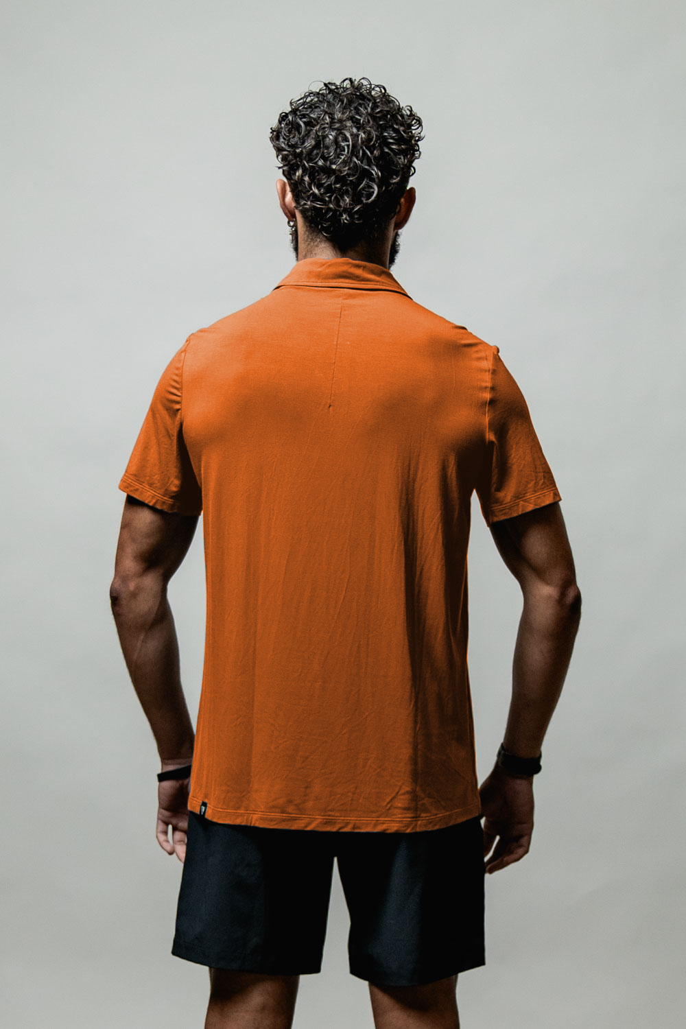 Men's Terra Recovery Polo (Sunfire Clay)