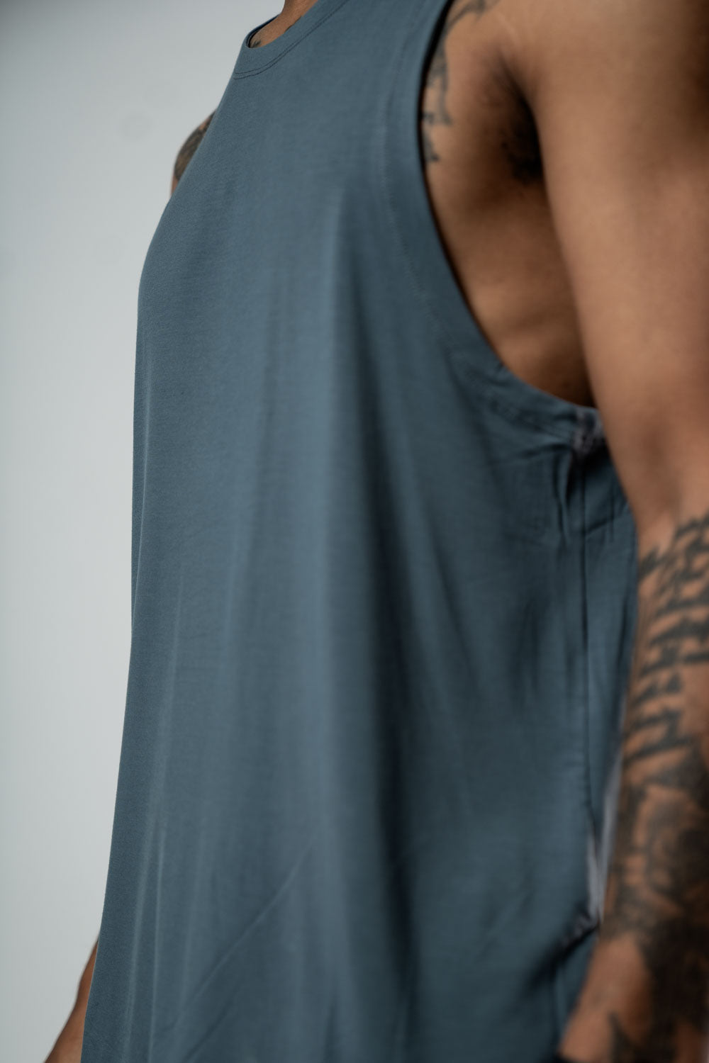 Men's Terra Recovery Tank (Ash Gray)
