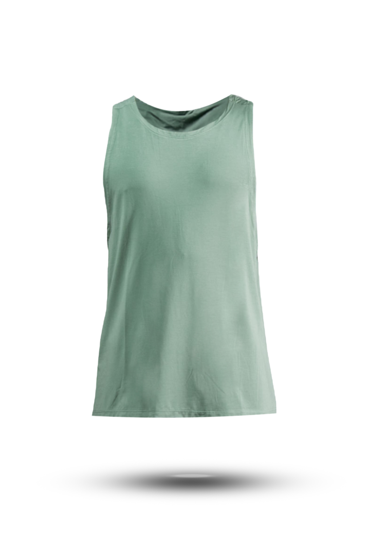 Men's Terra Recovery Tank (Low Light Olive)