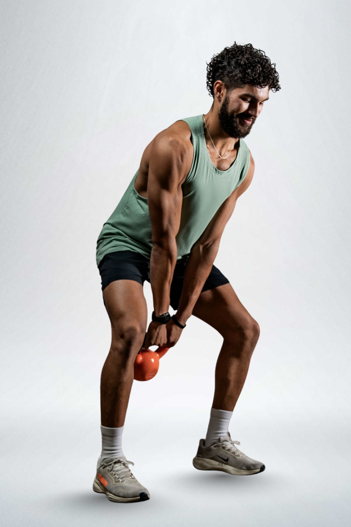 Men's Terra Recovery Tank (Low Light Olive)