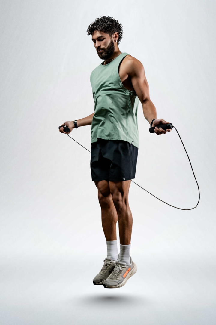 Men's Terra Recovery Tank (Low Light Olive)