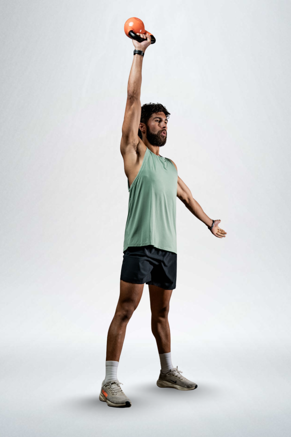 Men's Terra Recovery Tank (Low Light Olive)