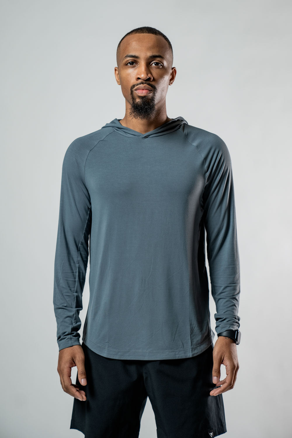 Men's Terra Recovery Element Hoodie Shirt (Ash Gray)