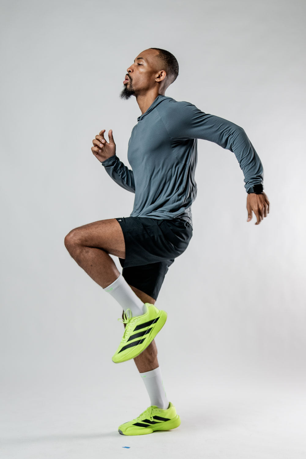 Men's Terra Recovery Element Hoodie Shirt (Ash Gray)