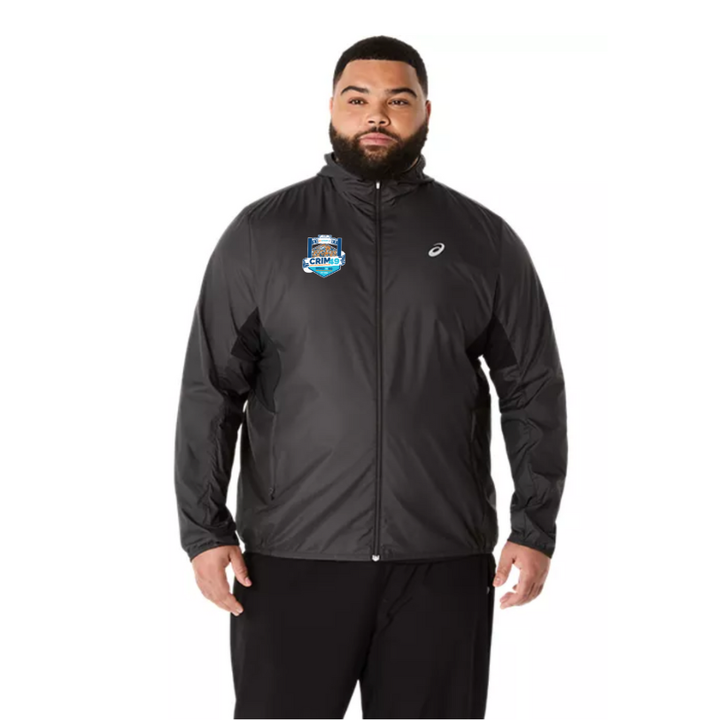 Crim 49 - ASICS Men's Silver Jacket Black (2011D235) (CFR-38)