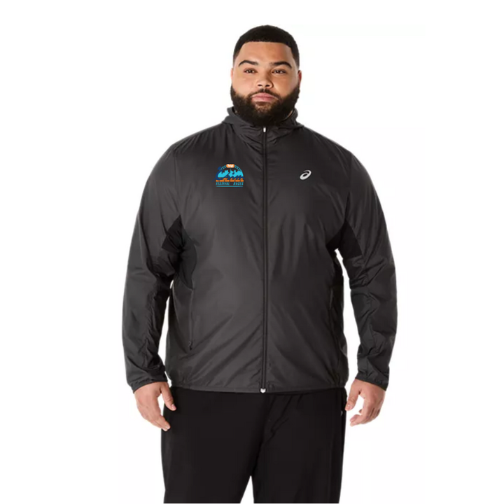 Crim HAP - ASICS Men's Silver Jacket Black (2011D235) (CFR-52)