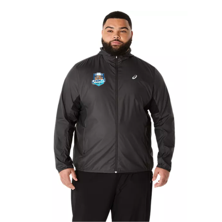Crim 49 - ASICS Men's Silver Jacket Black (2011D235) (CFR-38)