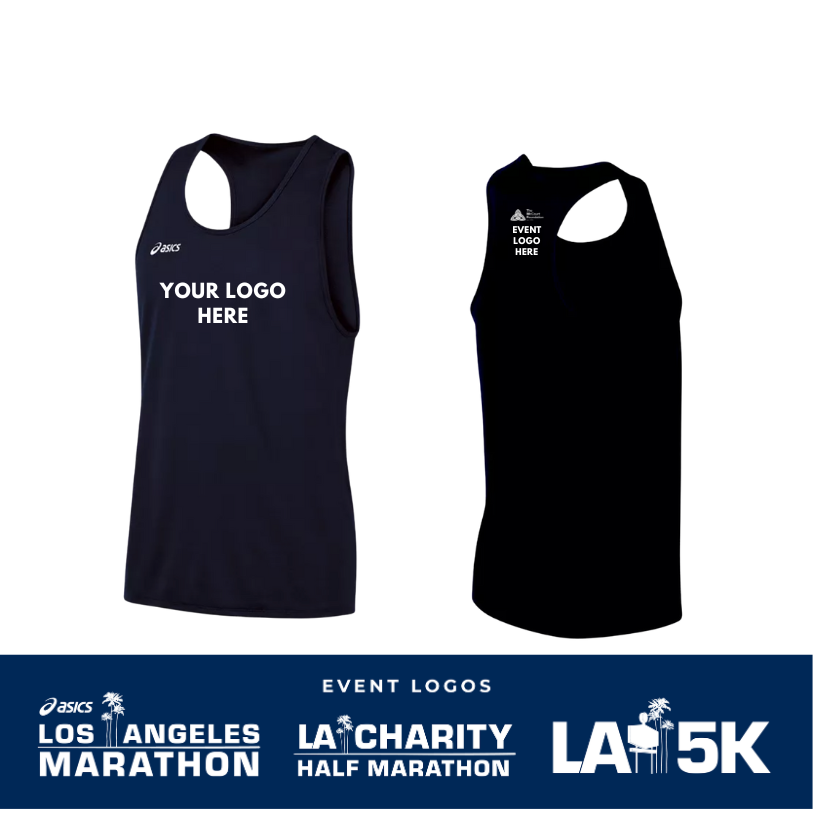 2026 ASICS Los Angeles Marathon Nonprofits - ASICS Men's Rival II Singlet (TF3085)
