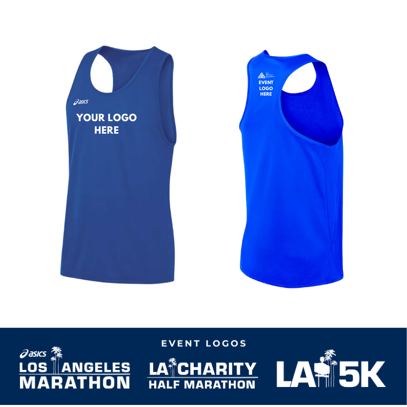 2026 ASICS Los Angeles Marathon Nonprofits - ASICS Men's Rival II Singlet (TF3085)
