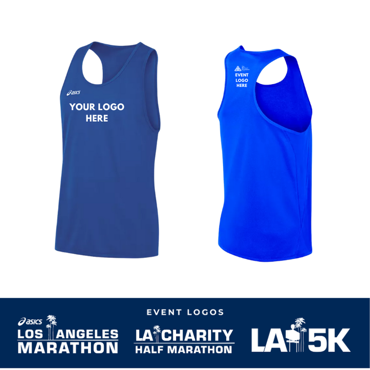 2026 ASICS Los Angeles Marathon Nonprofits - ASICS Men's Rival II Singlet (TF3085)