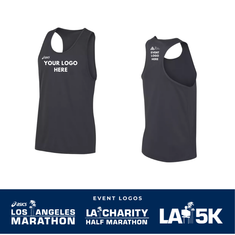 2026 ASICS Los Angeles Marathon Nonprofits - ASICS Men's Rival II Singlet (TF3085)