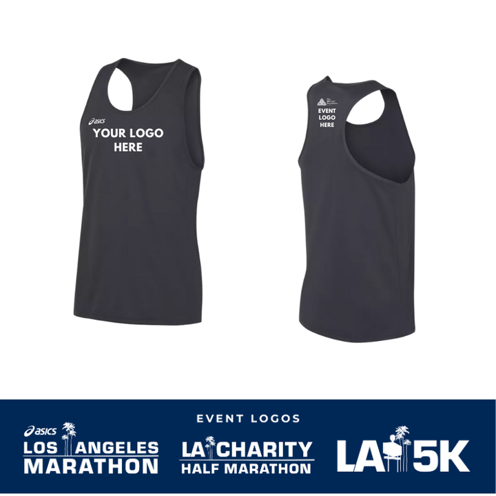 2026 ASICS Los Angeles Marathon Nonprofits - ASICS Men's Rival II Singlet (TF3085)