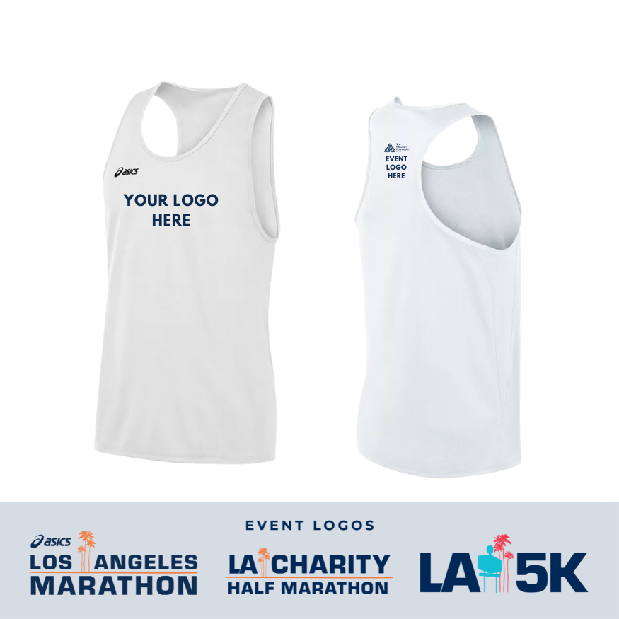2026 ASICS Los Angeles Marathon Nonprofits - ASICS Men's Rival II Singlet (TF3085)