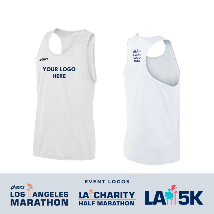 2026 ASICS Los Angeles Marathon Nonprofits - ASICS Men's Rival II Singlet (TF3085)
