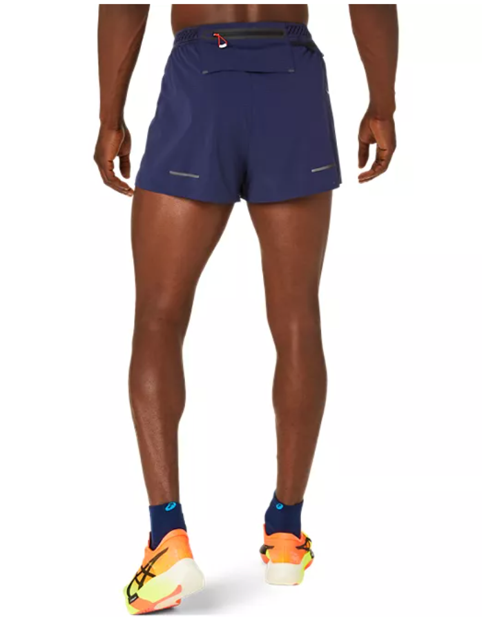 Pantalón corto Asics Falmouth Road Race 2024 Metarun Split para hombre (2011C752-400) FRR04 (POS)