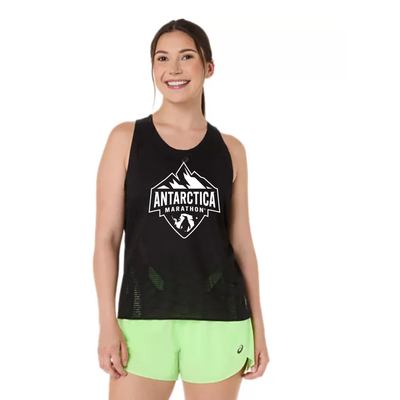 Antarctica Marathon 2027 - ASICS Women's Metarun Tank Black (2012D416)