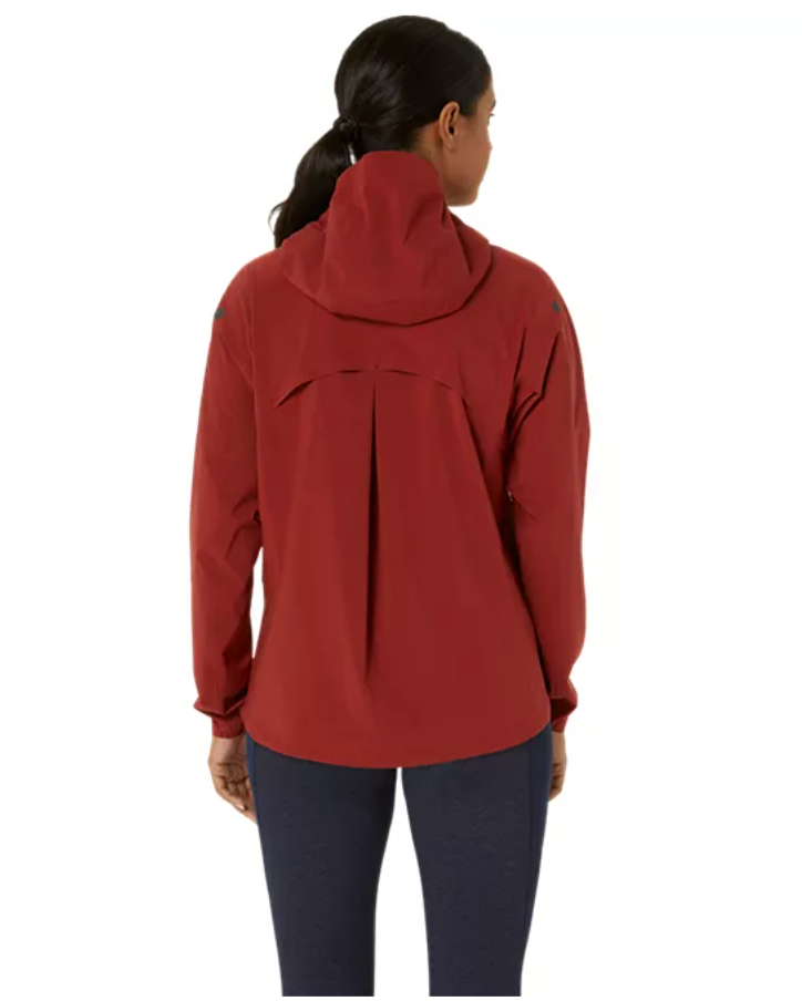 Chaqueta impermeable ASICS Metarun para mujer para la carrera en carretera Falmouth 2024 (2012D092-600) FRR21 (POS)