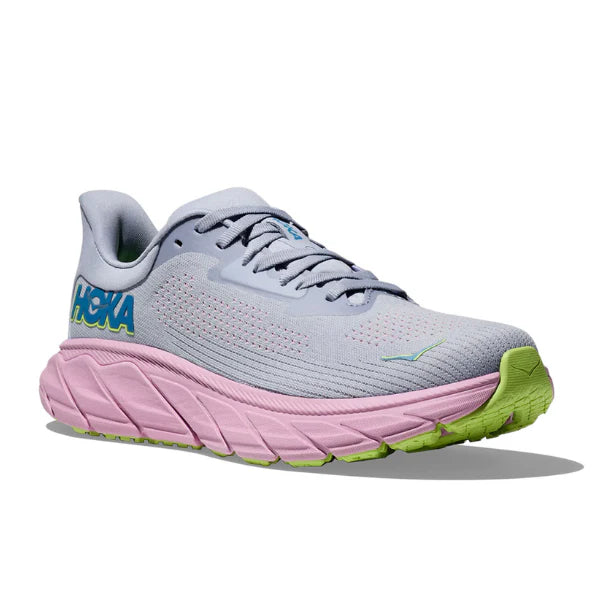 Hoka Arahi 7 Wide para mujer - Gaviota/Rosa crepúsculo (1147890-GLP) 