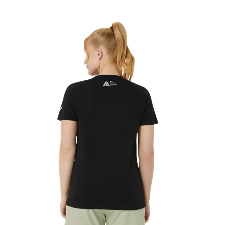 ASICS Los Angeles Marathon 2027 - ASICS Women's PR Poly Cotton Short Sleeve Tee Black (2012D014) (LA27-05 FC)