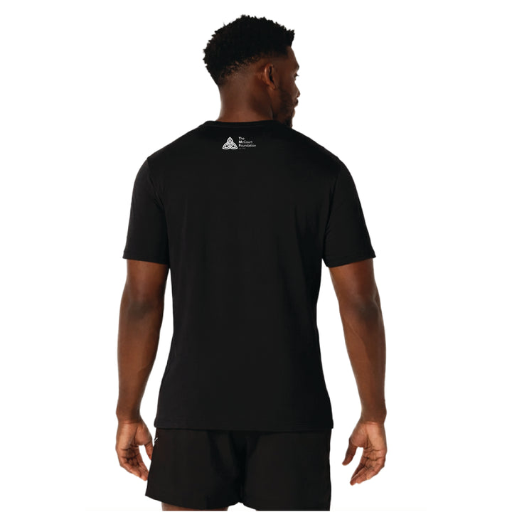 ASICS Los Angeles Marathon 2027 - ASICS Men's PR Poly Cotton Short Sleeve Tee Black (2011D028)(LA27-05 FC)