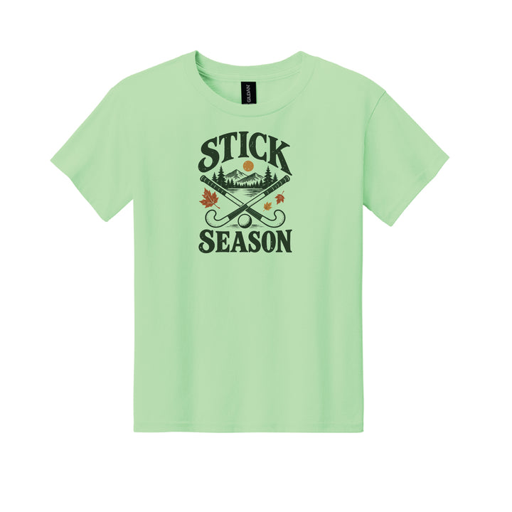 Warrior Field Hockey - Youth Unisex Light Cotton Tee - Mint Green (3000B)