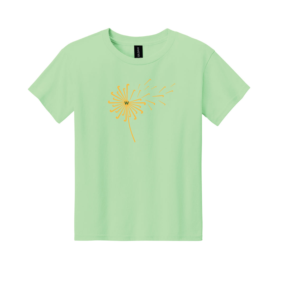 Warrior Field Hockey - Youth Unisex Light Cotton Tee - Mint Green (3000B)