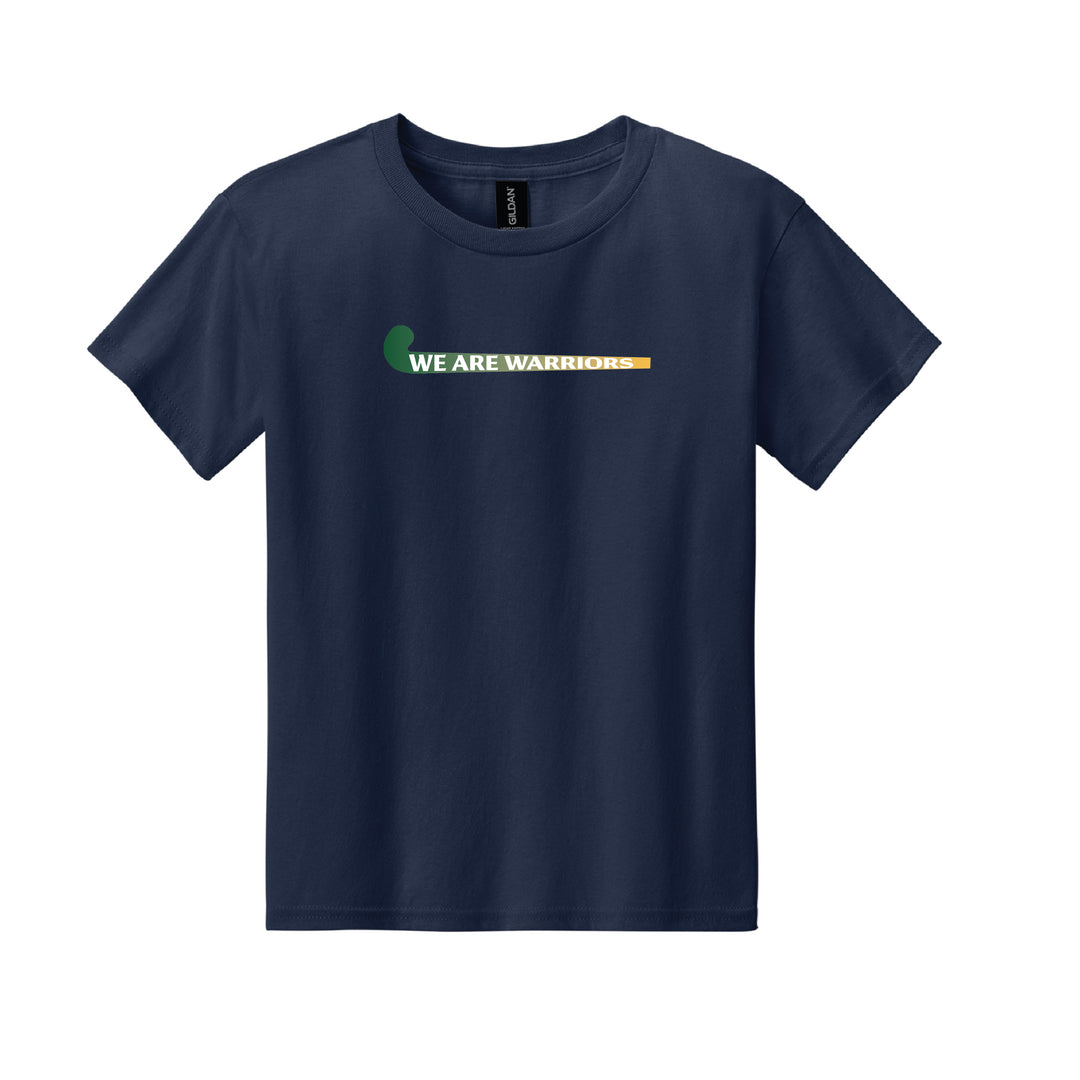 Warrior Field Hockey - Youth Unisex Light Cotton Tee - Navy (3000B)
