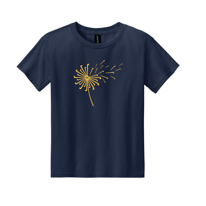 Warrior Field Hockey - Youth Unisex Light Cotton Tee - Navy (3000B)