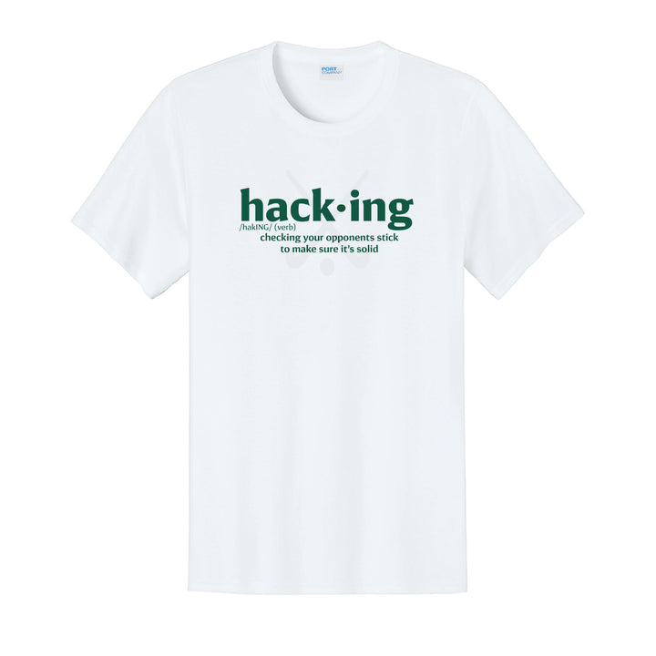 Warrior Field Hockey- Adult Unisex Easy Cotton Tee - White (PC43)