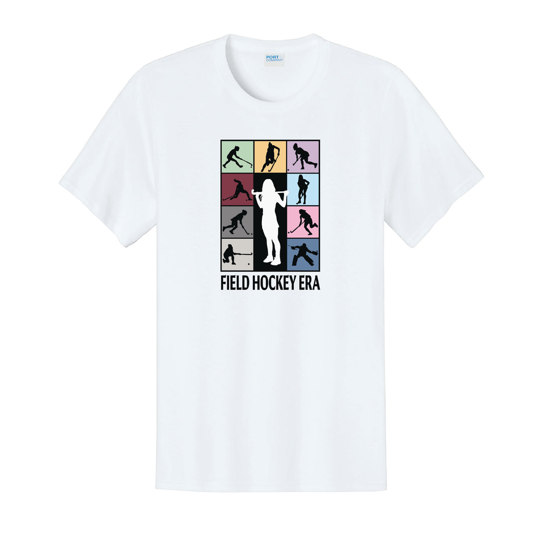 Warrior Field Hockey- Adult Unisex Easy Cotton Tee - White (PC43)