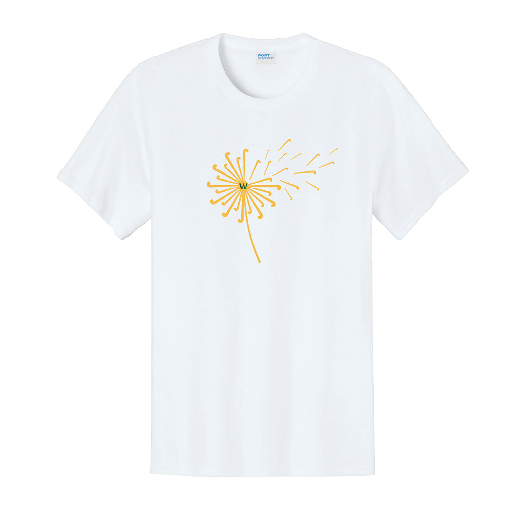 Warrior Field Hockey- Adult Unisex Easy Cotton Tee - White (PC43)