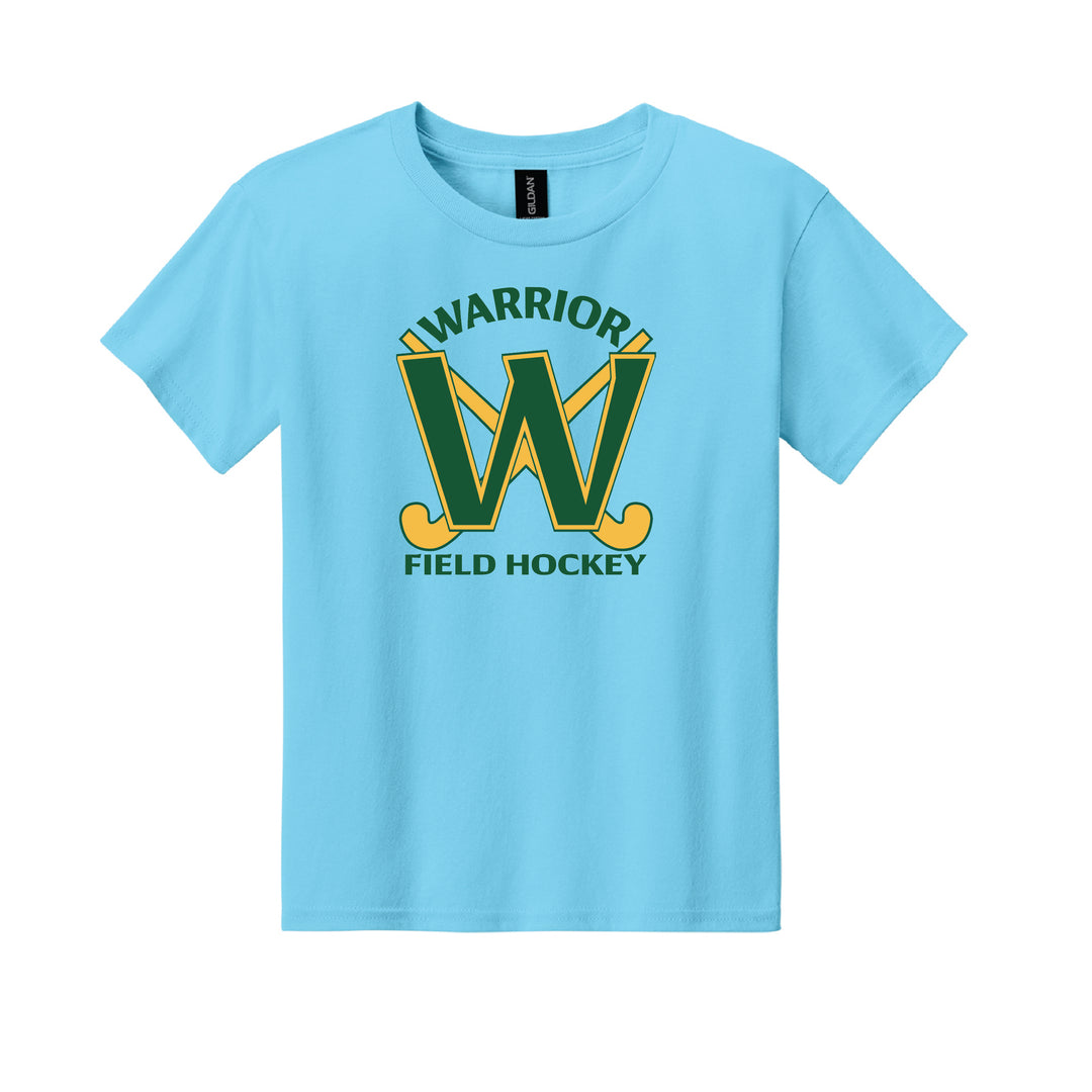Warrior Field Hockey - Youth Unisex Light Cotton Tee - Sky (3000B)