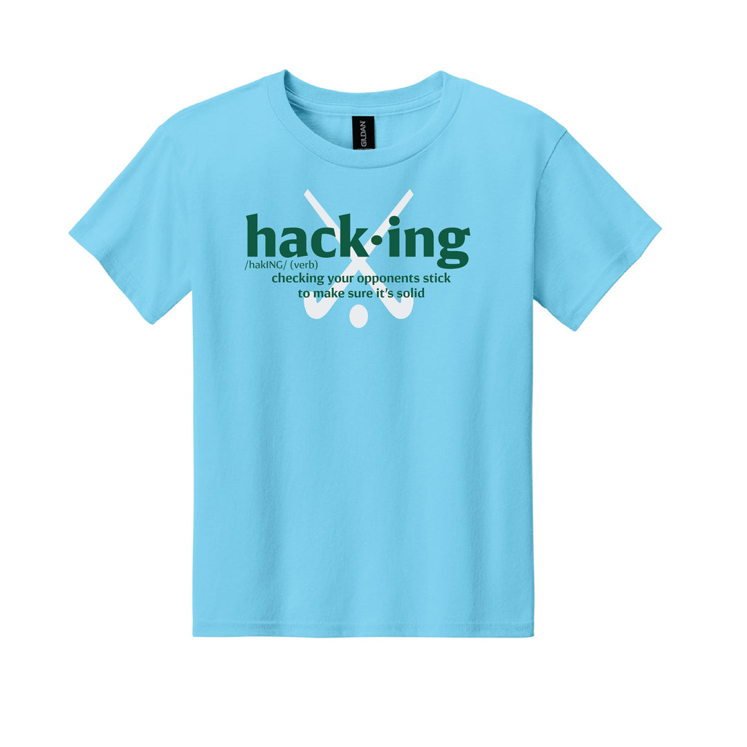 Warrior Field Hockey - Youth Unisex Light Cotton Tee - Sky (3000B)