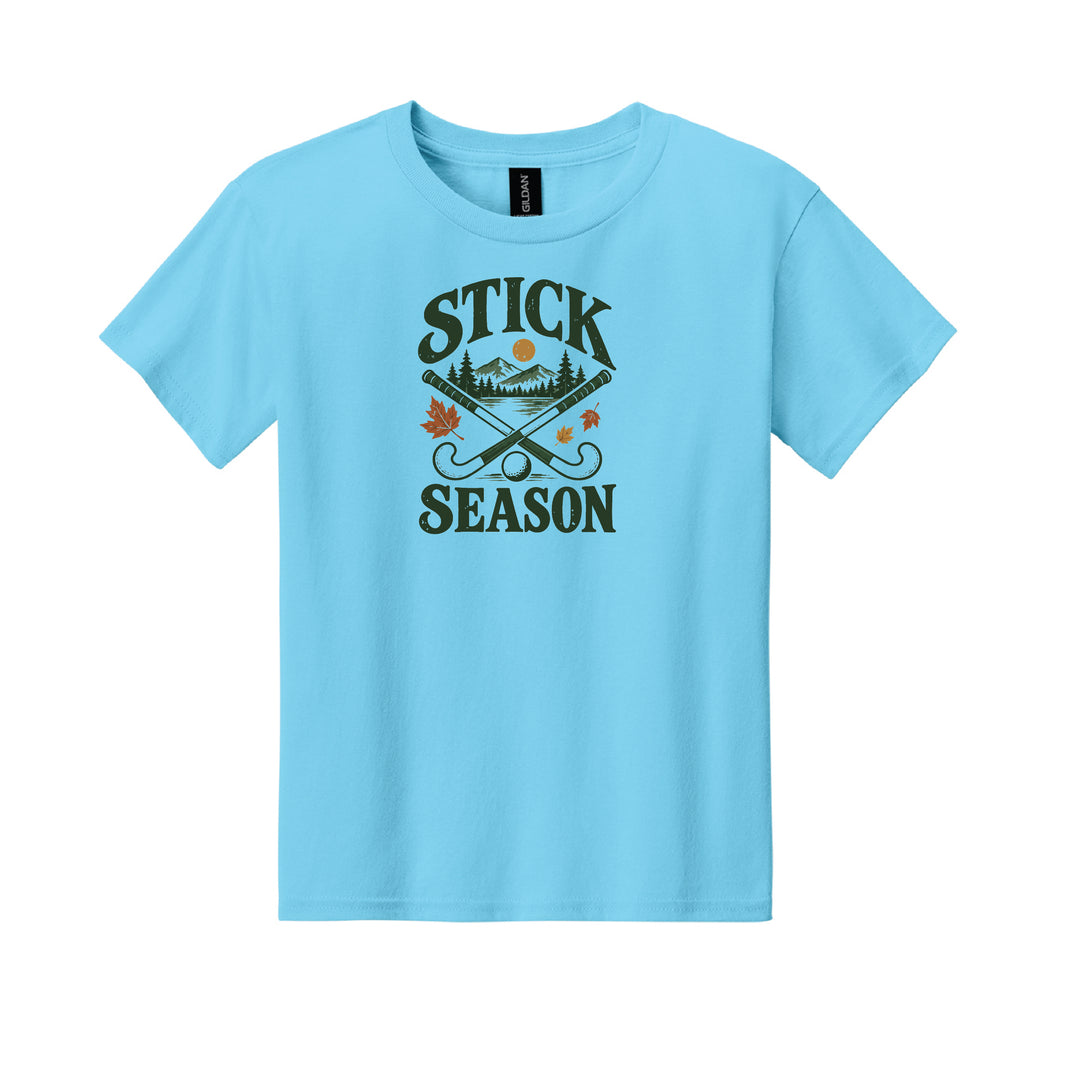 Warrior Field Hockey - Youth Unisex Light Cotton Tee - Sky (3000B)