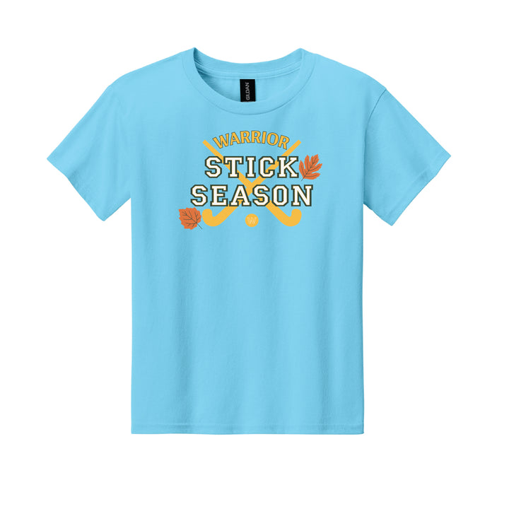 Warrior Field Hockey - Youth Unisex Light Cotton Tee - Sky (3000B)