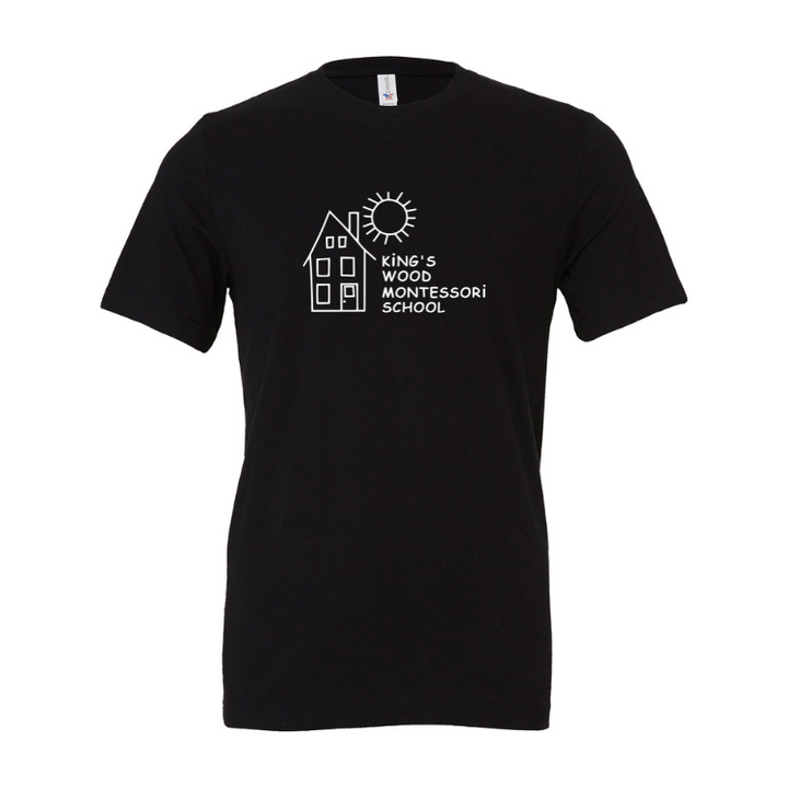 King's Wood Montessori - Adult Unisex T-shirt (3001C)