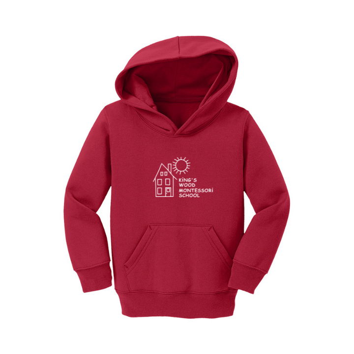 Sudadera con capucha de polar para niños pequeños Montessori de King's Wood (CAR78TH)