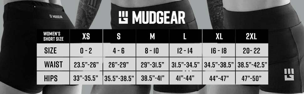 Women's Flex-Fit Compression Shorts 6-inch Inseam