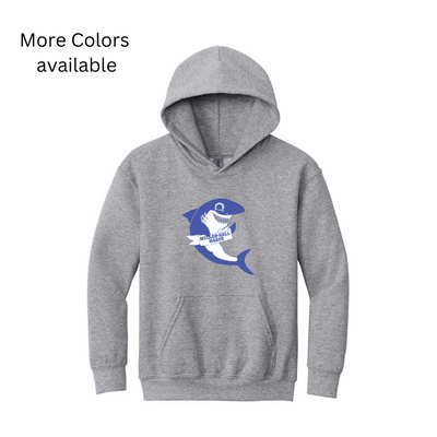 Escuela Primaria Mullen-Hall - Sudadera con capucha Gildan Heavy Blend™ de 8 oz, 50/50 (JÓVENES) (G185B)
