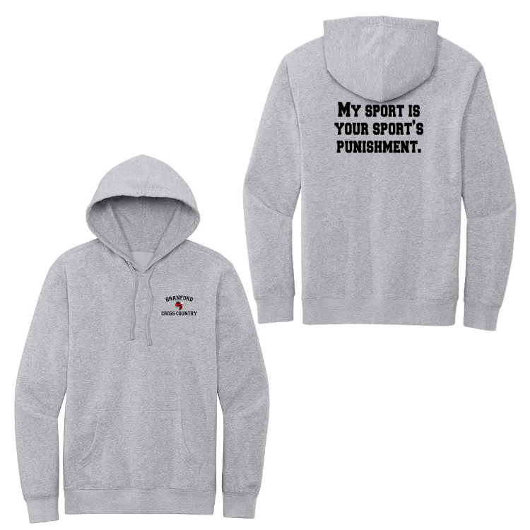 Branford Cross Country -  V.I.T Unisex Fleece Hoodie (DT6100)