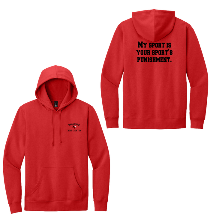 Branford Cross Country -  V.I.T Unisex Fleece Hoodie (DT6100)