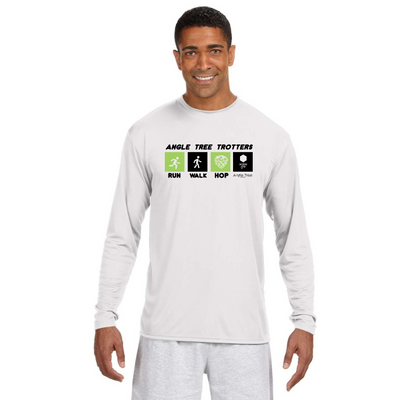 Angle Tree Trotters - Men's Cooling Performance Long Sleeve Tee (A4N3165)