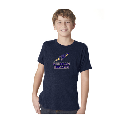 Camiseta juvenil de triblend Next Level Apparel de Needham HS Boosters (N6310)