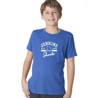 Escuela Primaria Jenkins - Camiseta juvenil de mezcla triple Next Level Apparel (N6310)